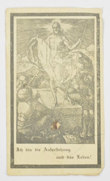 German WH Deathcard 'Andreas Feulner'
