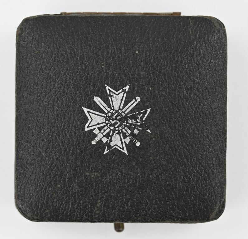 German Cased War Merit Cross 1st. Class with Swords