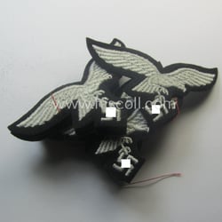 WH (Luftwaffe) cap-eagle (being a 'standard-issue'-pattern example that...