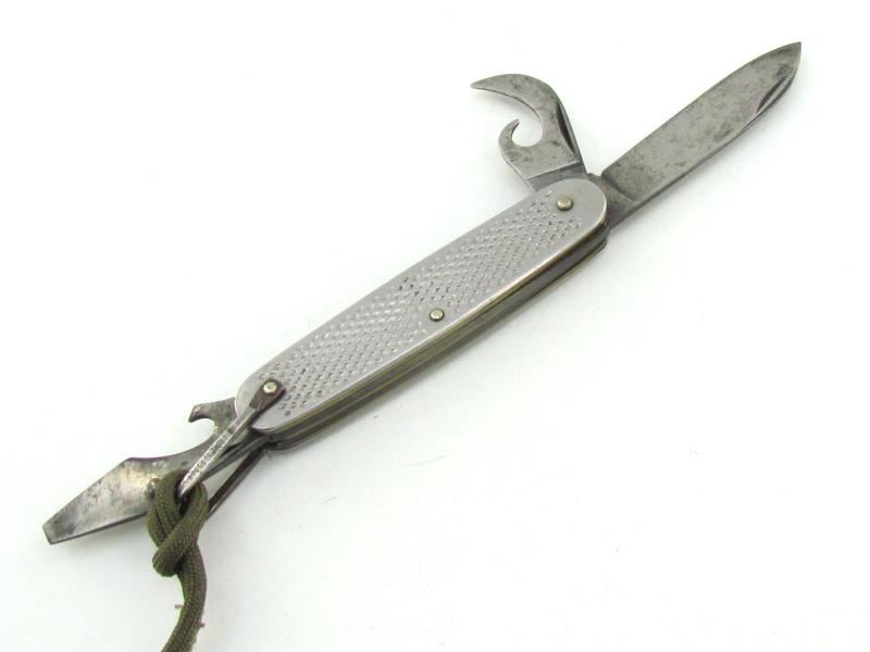 US WWII Era Kingston Metal General Purpose Pocket Knife