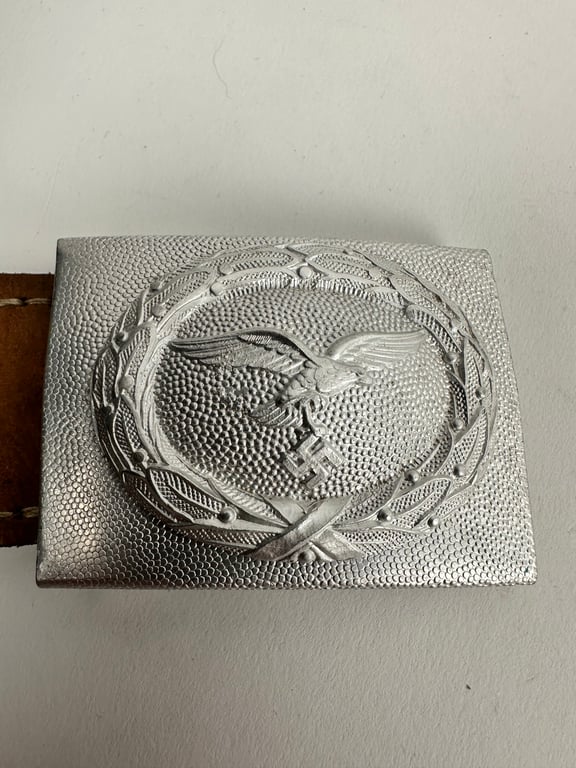 Alu. Luftwaffe buckle "mint" with a tab