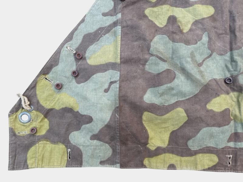Italian Camouflage Heer/Waffen-SS M31 Shelter Quarter (Zeltbahn)...Rare