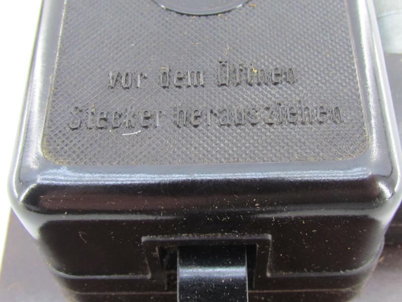 Wehrmacht Morse Code Telegraph Key in Original Box