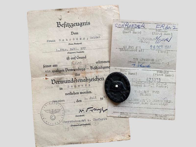 Belgium 'HEER' Award/Document Grouping