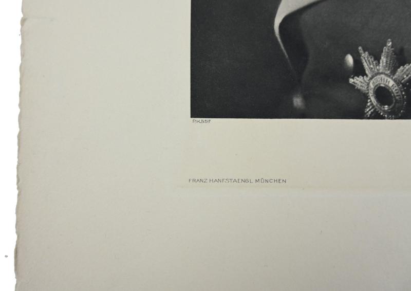 German Proof Example Portrait Print/Litho of Reichsmarshall Hermann Göring