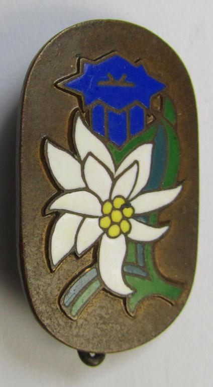 Attractive - and actually scarcely encountered! - RAD- (ie. 'Reichsarbeitsdienst'-) related so-called: 'Traditions-Mützenabzeichen'-grouping as was intended for the Arbeitsmann Georg Seiler who served within the: 'Arbeitsgau XXX'