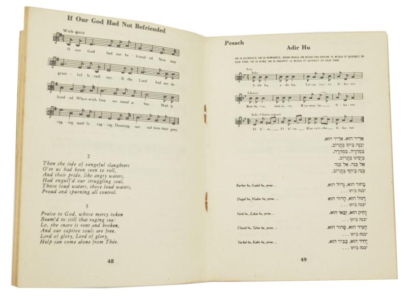 US WW2 Jewish Songbook