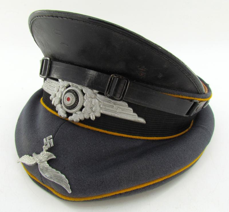 Luftwaffe Flight EM/NCO's Visor Cap