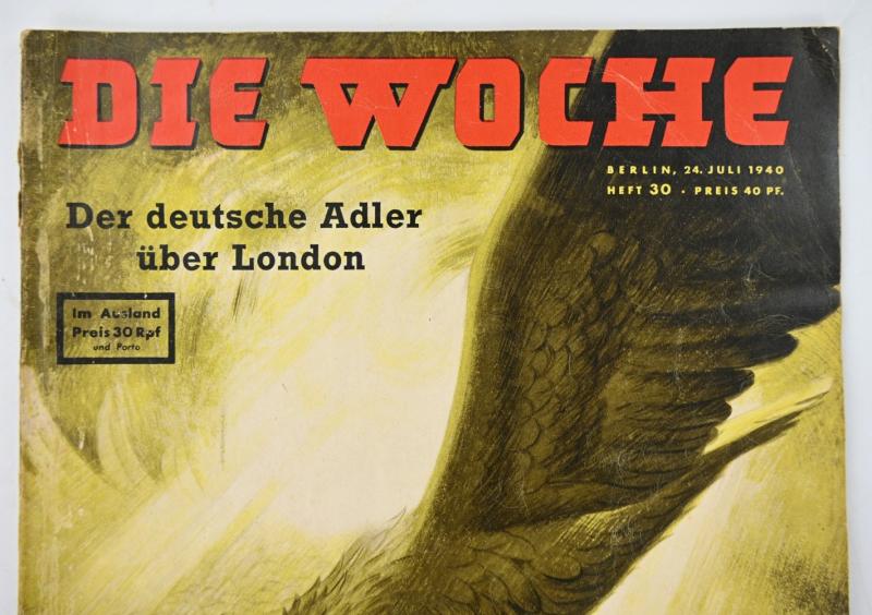 German Third Reich Magazine 'Die Woche' 1940