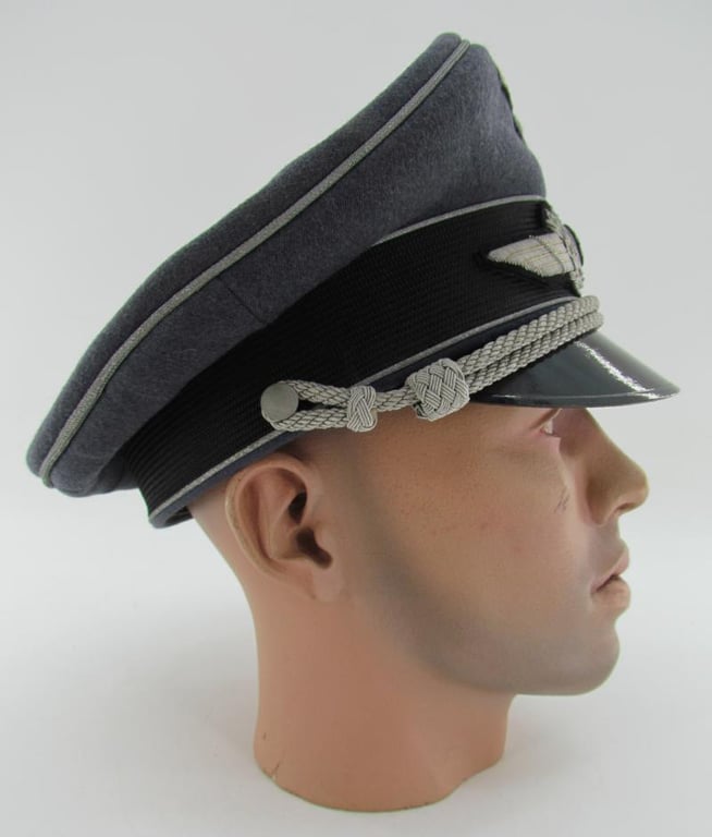 Luftwaffe Officer Visor cap ‘Schirmmütze’ by Erel ( Rare )