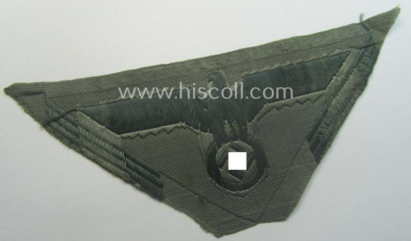 Later-war-period, WH (Heeres) so-called: 'M44'-pattern- and/or: trapezoid-shaped breasteagle (ie. 'Brustadler für Manns. u. Uffz.')