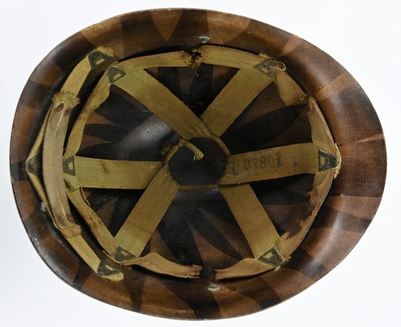 US WW2 M1 Helmet Liner 'Griesheimer'