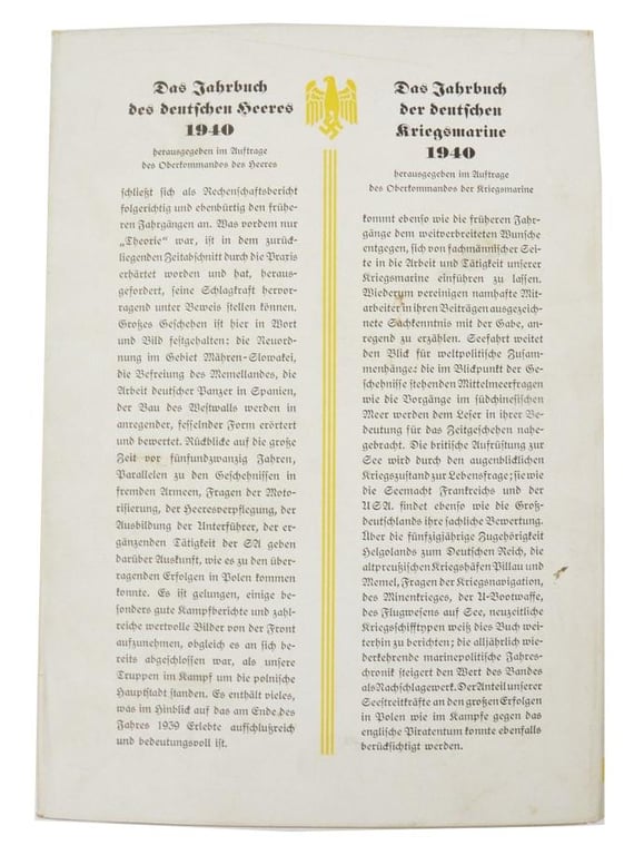 German LW Yearbook 1940