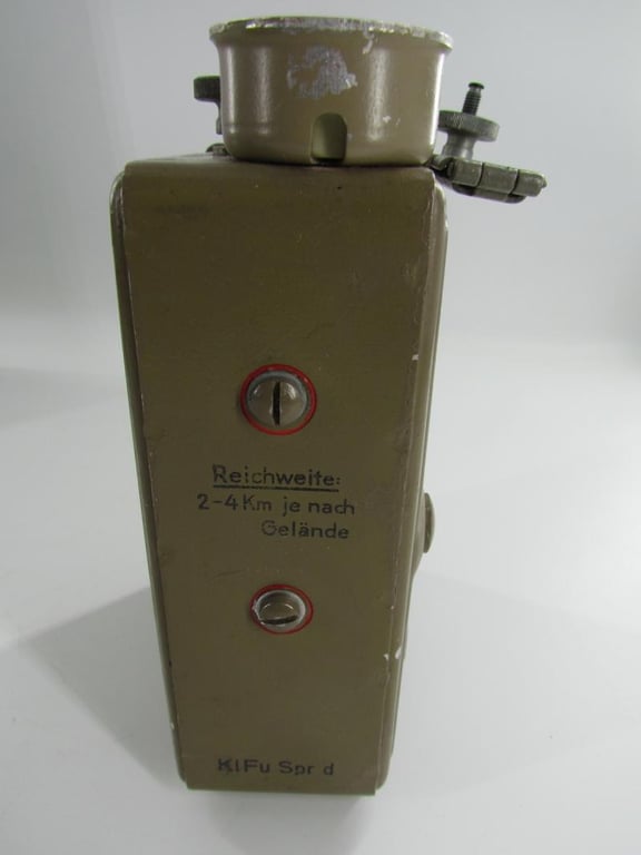 German “Feldfunksprecher” Dorette ....Working Condition