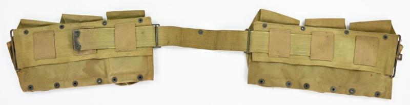 US WW2 M-1937 BAR Rifle Magazine Belt.