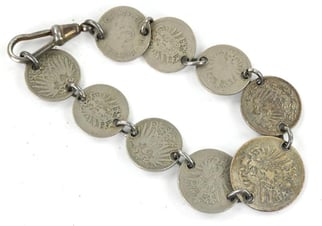 German WW1 Period Coin Bracelet