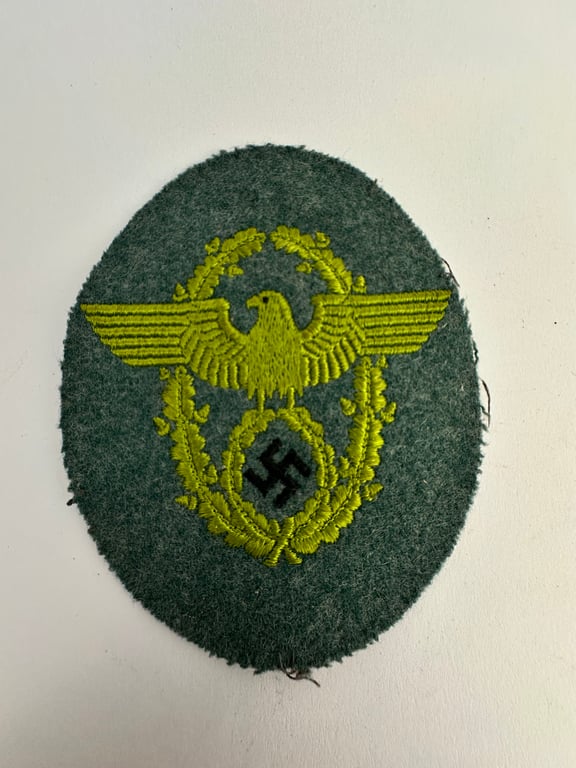German police "Schutzpolizei" sleeve eagle