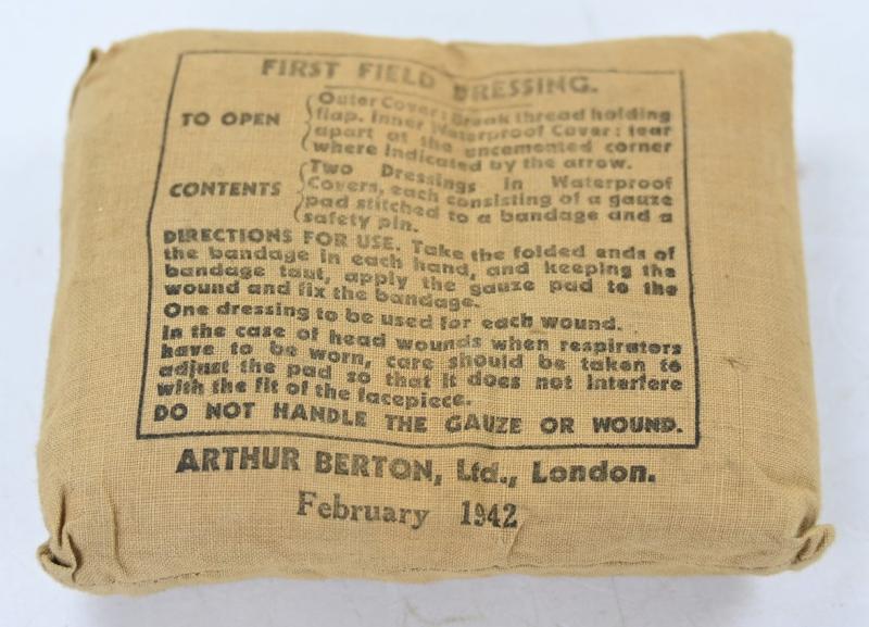 British WW2 First Field Dressing 1942
