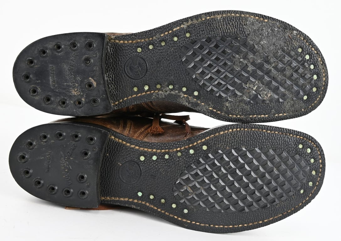 US WW2 Double Buckle Combat Boots