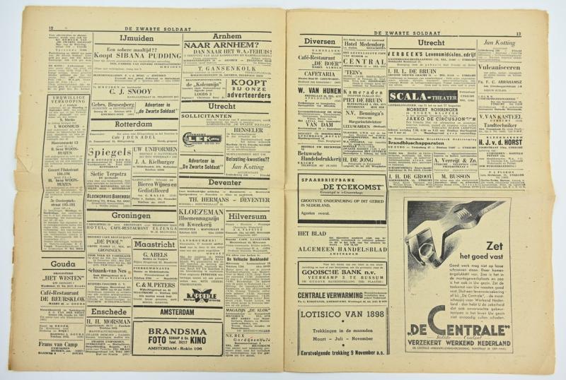 Dutch SS Magazine 'De Zwarte Soldaat' 1942