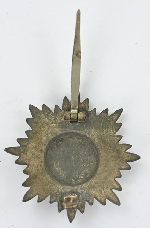 German Cased Ostvölker 1th class Cross with swords in Gold