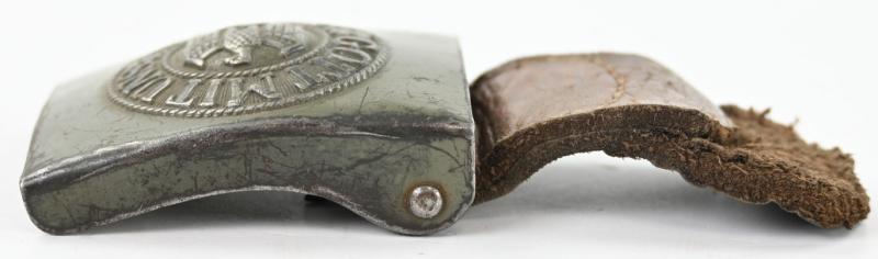 German WH Beltbuckle with Tab 'J.Dicke' 1941