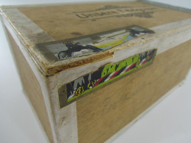 WW1 Unsere Feldgrauen Cigar Box ....Rare !!