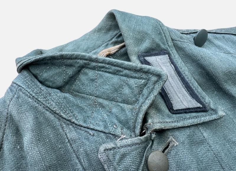 Wehrmacht ( Heer ) ‘Drillich’ (HBT) M42 Field Blouse (Feldbluse)