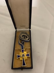 MOTHERS CROSS IN GOLD