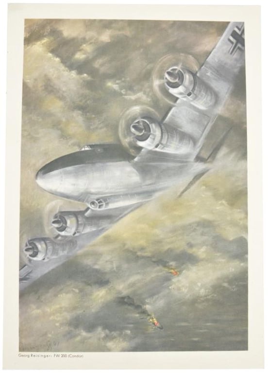 German LW Luftgau VII Christmas 1941 Gift