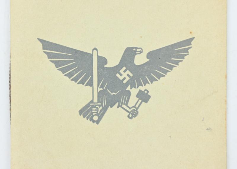 German Hitler Youth Sports Certificate