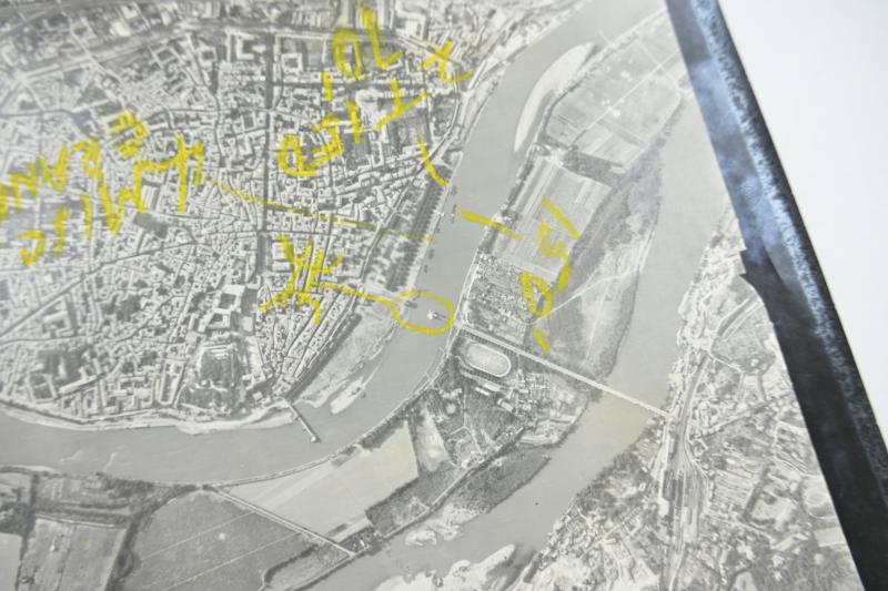 Allied WW2 Aerial Reconnaissance Picture France