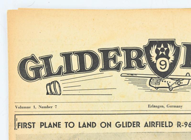US WW2 Glider Beacon Newspaper 10 November 1945