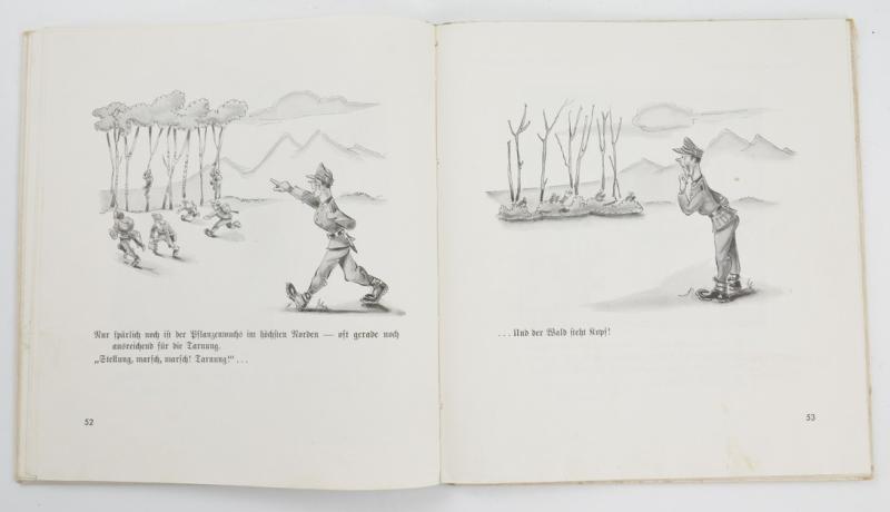 German Book: Nur kein Schema! Lachende Gebirgsjäger am Polarkreis