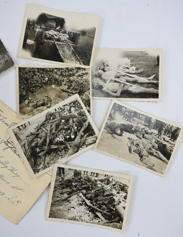 US WW2 869th Field Artillery Battalion Grouping