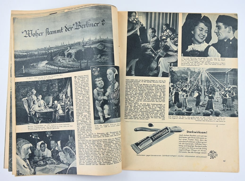 German Magazine 'Die Neue Gartenlaube' 18 September 1940