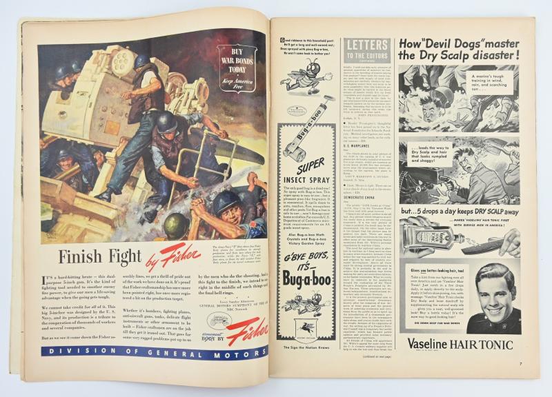 US WW2 Life Magazine August 1944