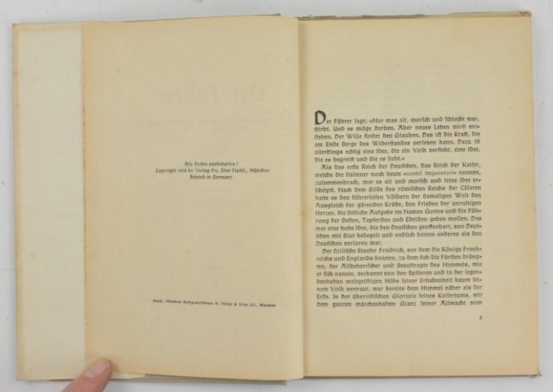 Der Fuhrer Book by 'Baldur von Schirach' Verlag