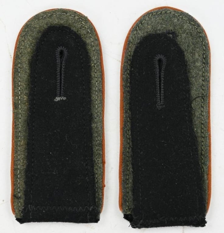 German Waffen-SS EM Shoulderboards 'Camp Guards'