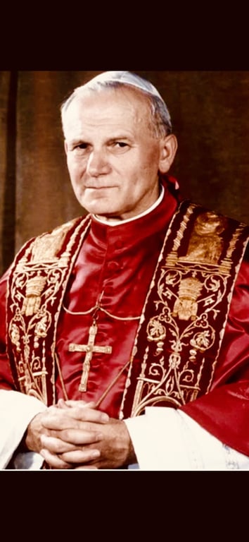 MAGNIFICENT AUTHENTIC SAINT POPE JOHN PAUL II HAND SIGNED VATICAN DOCUMENT.  ADDITIONAL PHOTOS