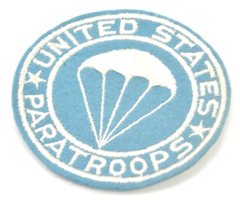 US WW2 US Paratroops Breast Patch 'John E. Greer' 502nd PIR 101st Airborne Division