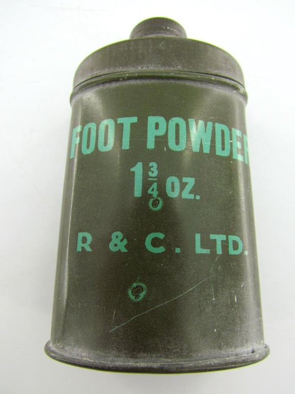 British WWII Foot Powder