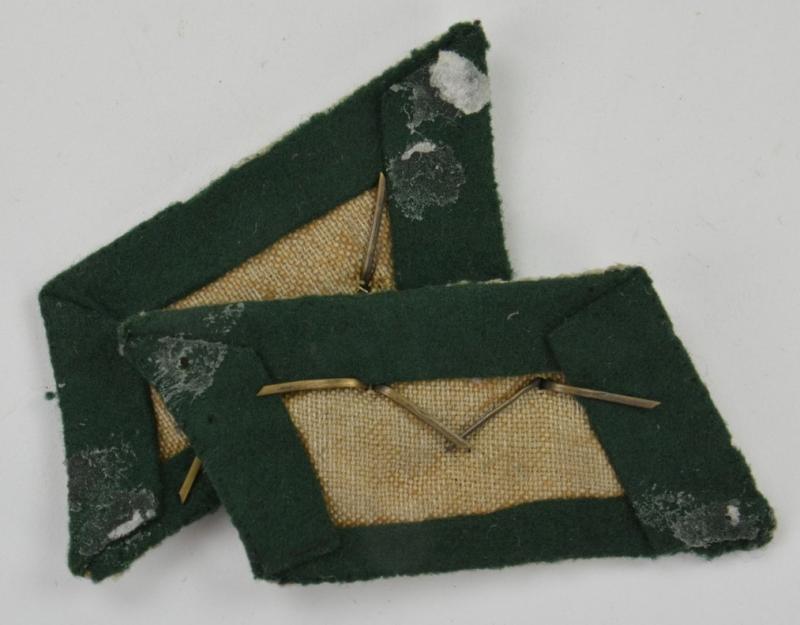 German WW2 Customs Secretary Collar Tab Set
