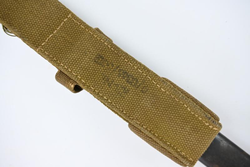 German WH K98 Mauser Bayonet with Canvas Frog