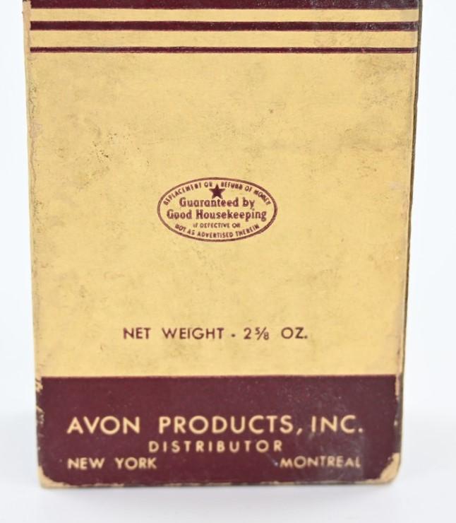 US WW2 Avon Talc for Men Package