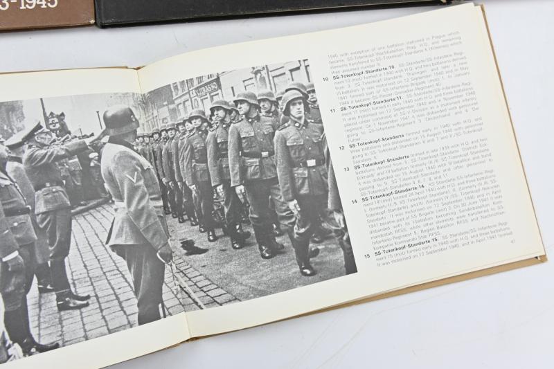 COllector's book Serie "Uniforms of the SS,Volume 1 till 7''