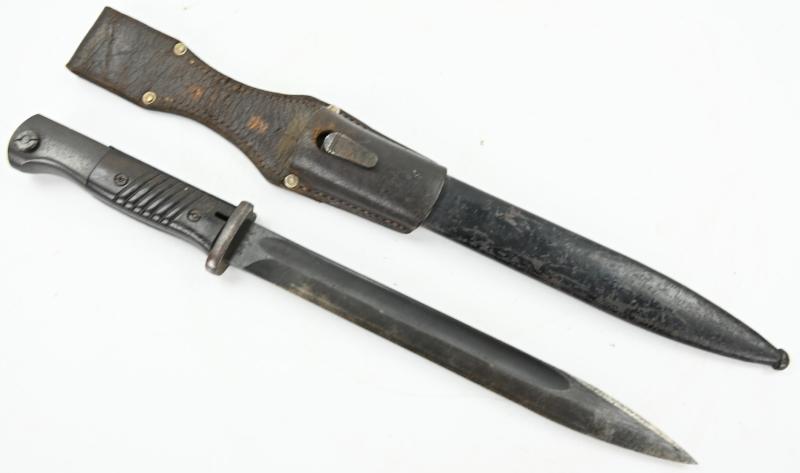 German WH K98 Bayonet with frog
