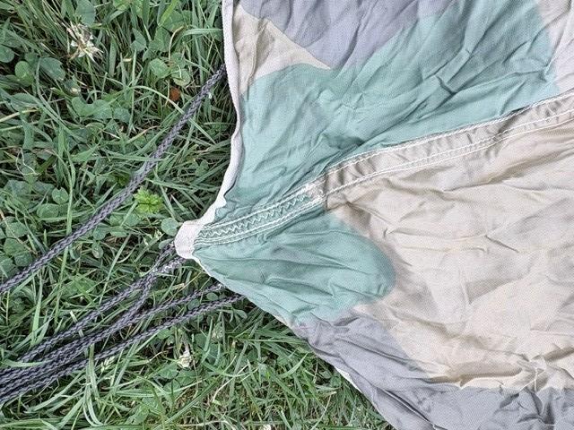 German LW Flare Camo Parachute 10-503 B-1