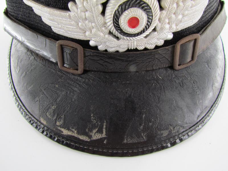 Luftwaffe Hermann Göring Regiment NCO Visor Cap...Rare