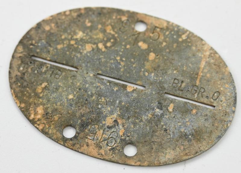 Dutch Waffen-SS Dog-Tag ''SS-Freiwilligen-Grenadier-Division "Landstorm Nederland''